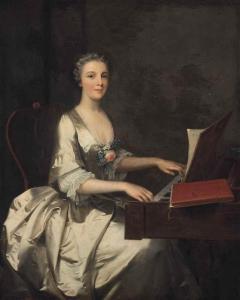 VERELST william,Portrait of a lady, three-quarter-length, in a whi,1740,Christie's 2016-11-02