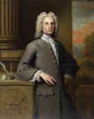 VERELST william 1704-1752,PORTRAIT OF THE ARCHITECT, MASTER OF THE STEELYARD,1736,Freeman 2009-06-21