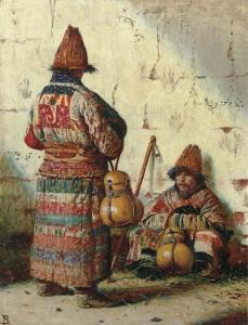 VERESCAGIN Vasilij Vasil'evic 1842-1904,Two Dervishes in Turkistan,Christie's GB 2006-04-24