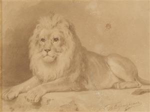 Verestschagin Vasili Petrovich 1835-1909,Lion,Palais Dorotheum AT 2017-10-19