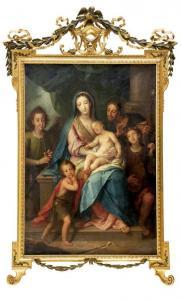 VERGARA José 1726-1799,Sagrada Familia con San Juanito y ángeles músicos,1789,Alcala ES 2023-12-21