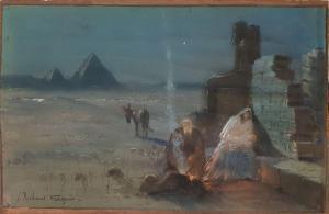 VERGNE JEANNE RICHARD 1871,La fuite en Egypte,Rossini FR 2022-02-28