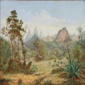 VERGNES C 1800-1800,Landscape from the French colonies,1879,Bruun Rasmussen DK 2014-08-25