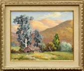 VERGON RICHARD Edna 1890-1985,House in the Foothills,Clars Auction Gallery US 2011-08-07