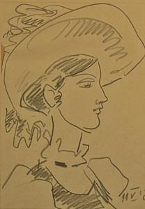 VERGULESCU Spiru 1934-2007,Pălăria florentină,1971,GoldArt RO 2016-03-23