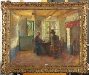 VERHAERT Pieter 1852-1908,Scène d\’intérieur,VanDerKindere BE 2020-12-15