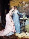 VERHAS Frans 1827-1897,Le bouquet de la mariée,Campo BE 2009-03-24