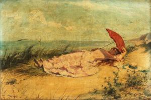 VERHAS Jan Frans 1834-1896,By the seaside,Bonhams GB 2022-03-30