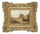 VERHEYEN Jan Hendrik 1778-1846,Town view of Utrecht,Jeschke-Greve-Hauff-Van Vliet DE 2015-12-04