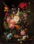 VERHOEVEN BALL Adrien Joseph 1824-1882,Floral Still Life,Heritage US 2013-06-15