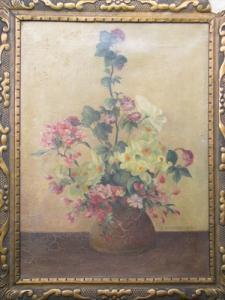 VERHOEVEN Leen 1883-1932,Still life vase of flowers,Windibank GB 2009-03-14