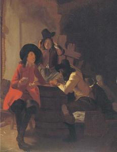 VERHOUT Constantin,Soldiers in a tavern,Christie's GB 2004-10-29