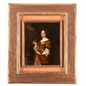VERKOLJE Jan I 1650-1693,Ritratto di dama con fiori,Wannenes Art Auctions IT 2023-06-28