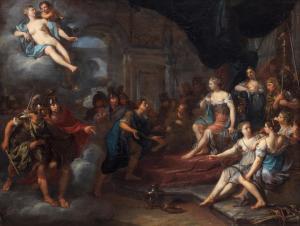 VERKOLJE Nicholas 1673-1746,Aeneas before Dido,Bonhams GB 2023-12-06