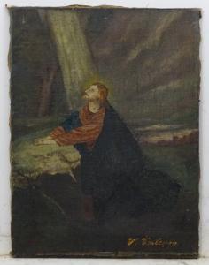 VERLEYEN Vic,Penitent figure,19th century,Dickins GB 2019-04-05