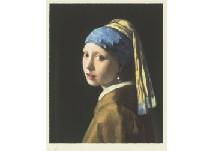 VERMEER VAN HAARLEM Jan, Johannes I,Girl with a Pearl Earring (estampe),Mainichi Auction 2020-01-17
