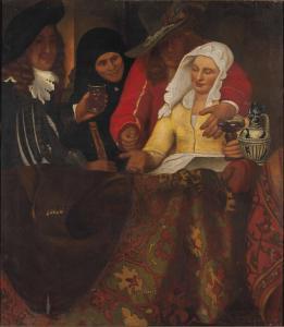 VERMEER VAN HAARLEM Jan, Johannes I 1628-1691,The Procuress,Christie's GB 2013-10-01