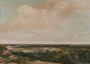 VERMEER VAN HAARLEM Jan, Johannes I 1628-1691,Weite Dünenlandschaft bei,1650,im Kinsky Auktionshaus 2022-11-08