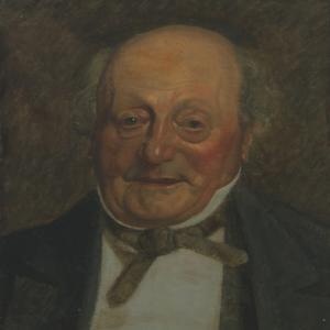 VERMEHREN Frits Johann Freder 1823-1910,Portrait of a gentleman,Bruun Rasmussen DK 2011-09-19