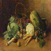 vermehren yelva 1880-1978,Still life with vegetables and lobster,Bruun Rasmussen DK 2013-02-18