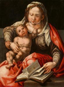 VERMEYEN Jan Cornelisz 1500-1559,The Virgin and Child,Lempertz DE 2022-05-21
