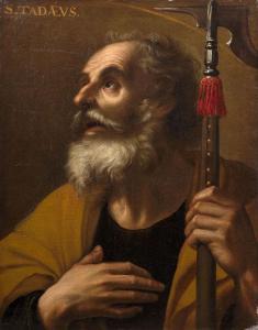 VERMIGLIO Giuseppe 1585-1635,Saint Jude Thaddée,Artcurial | Briest - Poulain - F. Tajan 2024-03-20