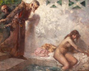 Vermont Nicolae 1886-1932,Suzana's Bath,1919,Artmark RO 2024-03-20