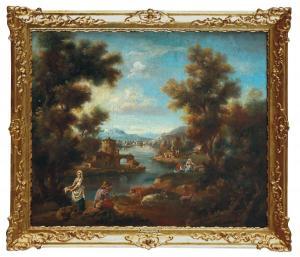 VERNET Antoine Ignace 1726-1775,Paesaggio con figure,Bertolami Fine Arts IT 2019-05-09