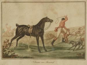 VERNET Carle 1758-1836,Chasse au renard,Millon & Associés FR 2014-10-21