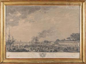 VERNET Claude Joseph 1714-1789,Le port Neuf ou l\’arsenal de Toulon n°1,Gros-Delettrez FR 2024-02-15