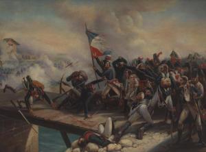 VERNET Horace 1789-1863,La Bataille du Pont d'Arcole,1826,Aspire Auction US 2016-10-29