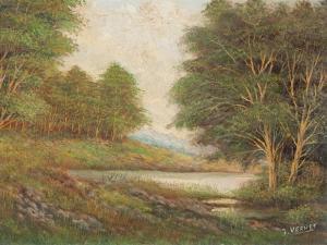 Vernet J,Landscape with Pond,c.1920,Auctionata DE 2017-01-16