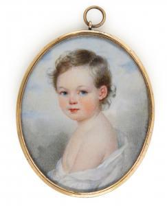 VERNET Jules 1792-1843,Portrait of a child,1832,Sotheby's GB 2020-12-04