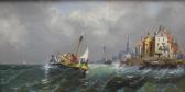 VERNET,Scène de pêche,Osenat FR 2013-07-28