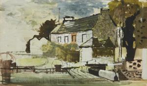 VERNEY Bart 1913-1993,Lock Gates,1950,Rosebery's GB 2024-03-12