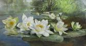 VERNON Ellen 1831-1902,Water Lilies,Brightwells GB 2016-07-27