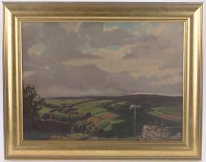 VERNON LOVEGROVE A 1900-1900,Extensive landscape,1946,Burstow and Hewett GB 2016-08-24