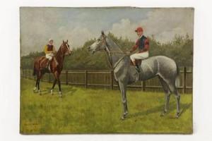 VERNON Walter 1800-1900,RACEHORSES WITH JOCKEYS UP,Sworders GB 2019-04-30