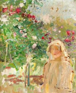 VERONA ARTHUR 1868-1946,In the Garden,1912,Artmark RO 2023-10-18