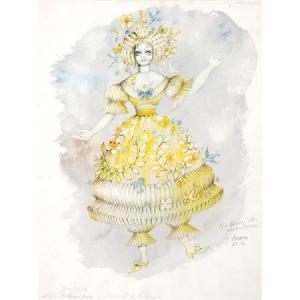 VERONA Jose,Costume Design for Beverly Sills as Olympia in Off,1972,William Doyle US 2009-10-07