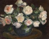 VERONA Paul 1897-1966,Vas cu trandafiri,Artmark RO 2016-06-23