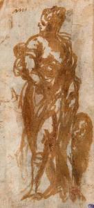 VERONA SCHOOL,Une femme drapée debout,16ème siècle,Joron-Derem FR 2018-03-21