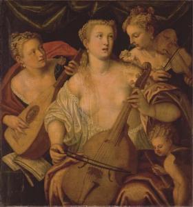 VERONESE Paolo 1528-1588,A musical allegory,Christie's GB 2007-01-24