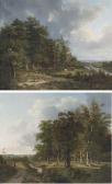 VERPOEKEN Hendrik,Wooded landscape with cattle resting by a brook,1833,Christie's 2005-04-26
