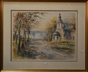 VERSPECHT Denis 1919-1996,La Chapelle Notre-Dame de Grâce à Honfleur,Artprecium FR 2022-01-15