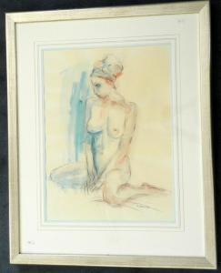 VERSTAK H,Seated Nude,Theodore Bruce AU 2014-02-23