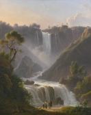 VERSTAPPEN Martin 1773-1852,A VIEW OF THE WATERFALLS AT TERNI WITH FIGURES IN ,Sotheby's 2016-04-27
