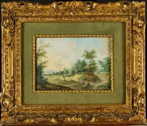 VERSTEEGH Michiel 1756-1843,Paesaggio con viandanti,Cambi IT 2021-05-19