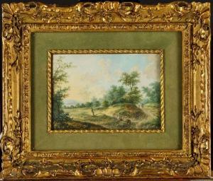 VERSTEEGH Michiel 1756-1843,Paesaggio con viandanti,Cambi IT 2021-10-05