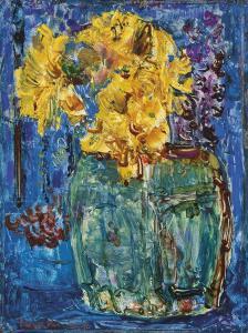 VERSTER Floris 1861-1927,Daffodils in a ginger jar,1911,Christie's GB 2019-12-12